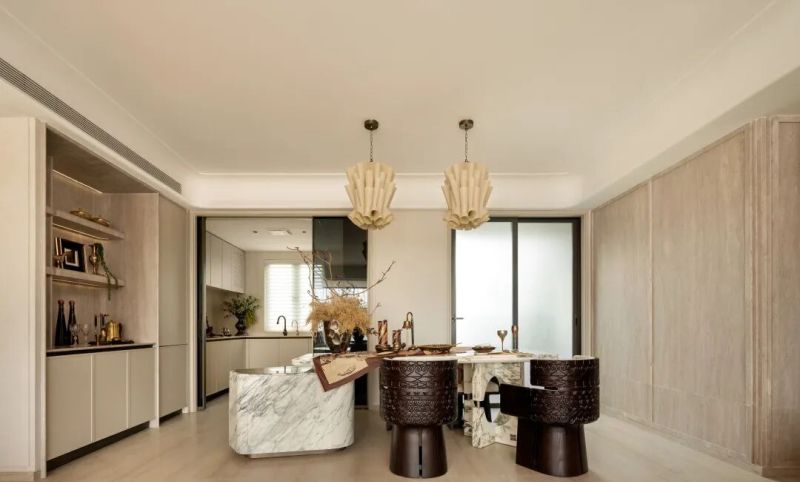 139㎡轻奢复古样板间，梦想中的摩登小家！ - 家居知识