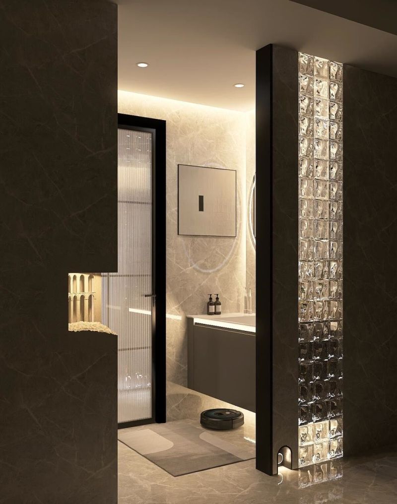 意式极简干湿分离设计 - 家居知识