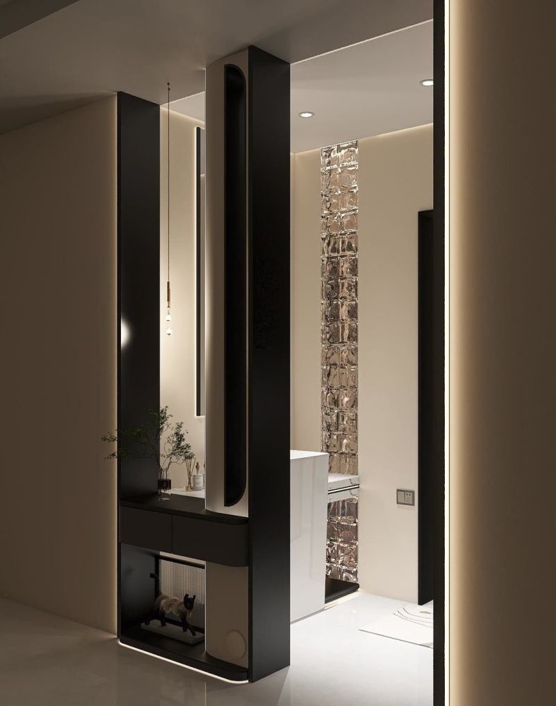 意式极简干湿分离设计 - 家居知识