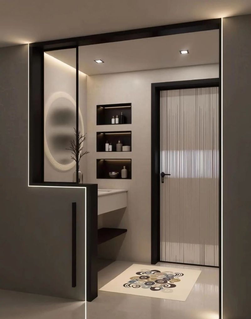 意式极简干湿分离设计 - 家居知识