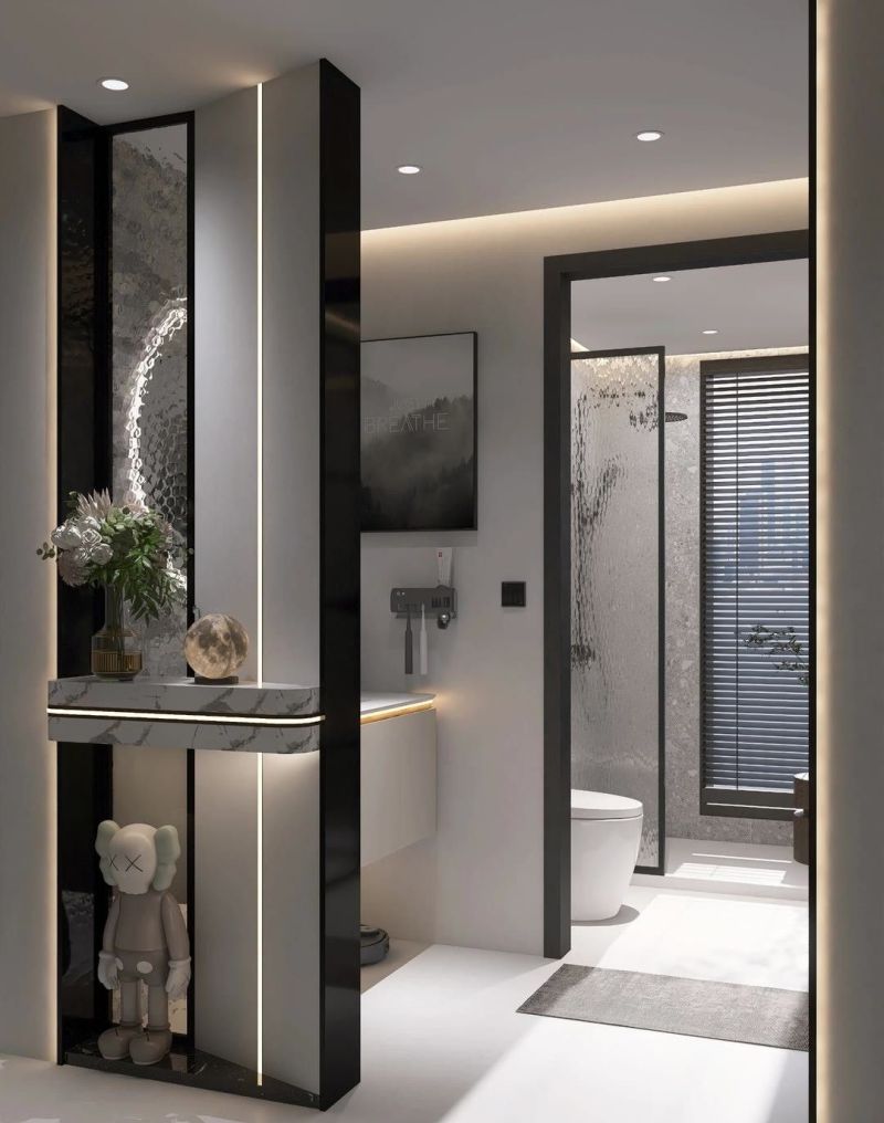 意式极简干湿分离设计 - 家居知识