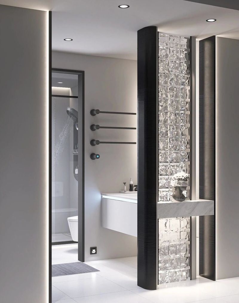 意式极简干湿分离设计 - 家居知识