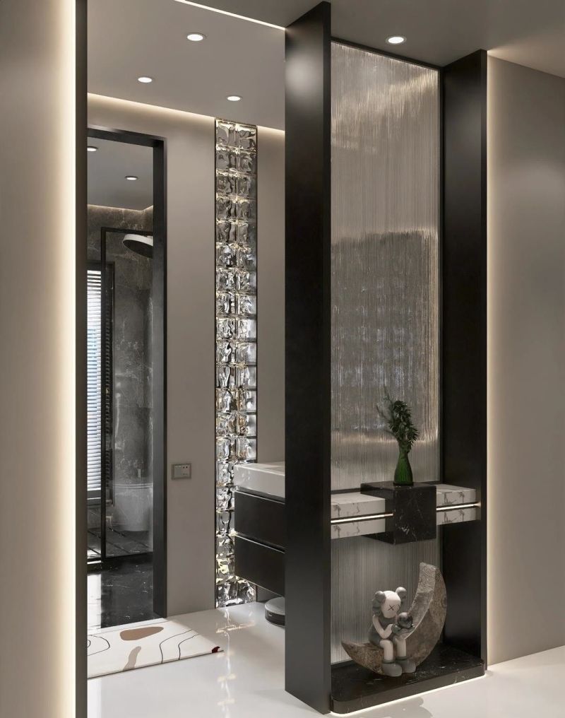 意式极简干湿分离设计 - 家居知识