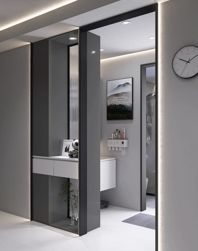 意式极简干湿分离设计 - 家居知识