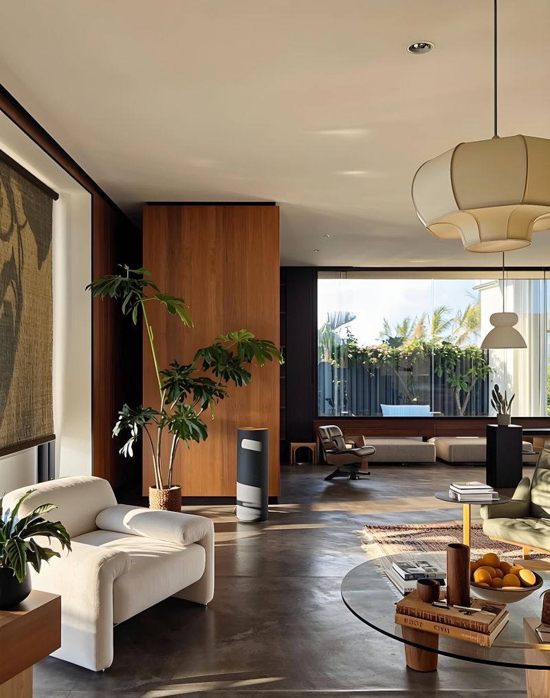 把加州阳光搬进客厅!松弛感拉满的现代侘寂！ - 家居知识