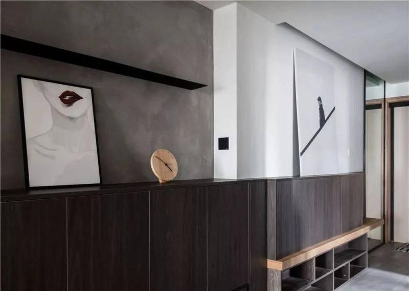 140㎡三房改四房，水泥灰+木色，展现“侘（chà）寂”之美 - 家居知识