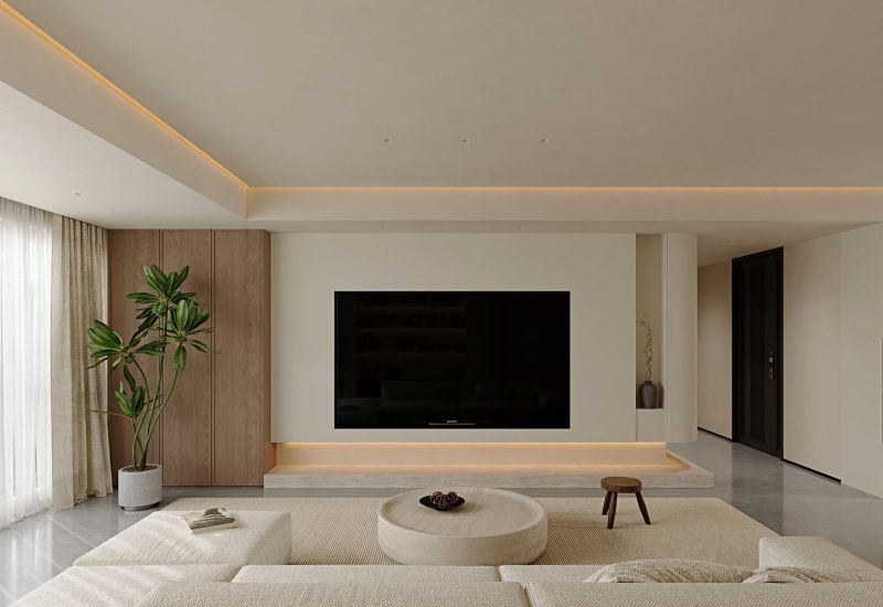 188平精装不拆地砖！精装房秒变现代侘寂风 - 家居知识