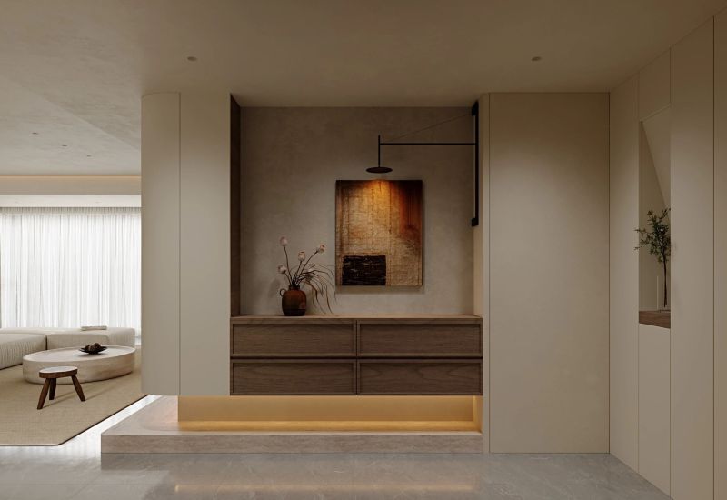 188平精装不拆地砖！精装房秒变现代侘寂风 - 家居知识