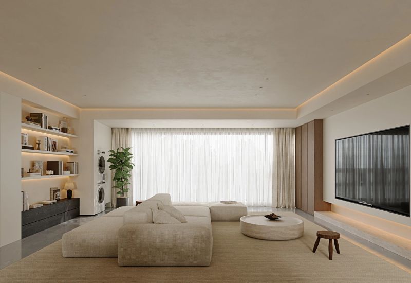 188平精装不拆地砖！精装房秒变现代侘寂风 - 家居知识