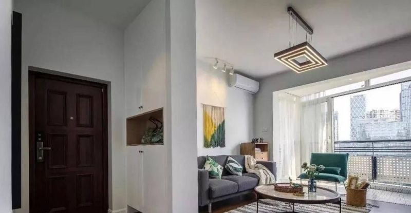 113㎡北欧，全屋清新亮丽，一入门就被背景墙吸引了！ - 家居知识