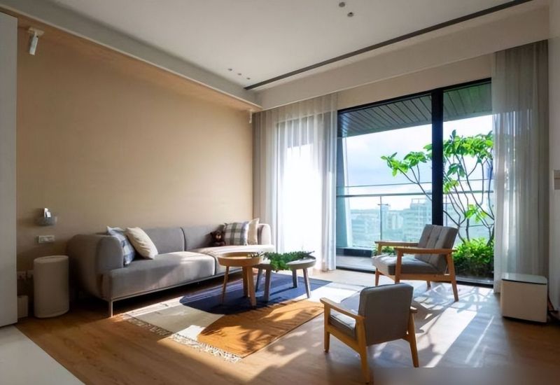 原木与绿植打造170㎡北欧原木风，巧用绿植，一不小心美爆你的家 - 家居知识