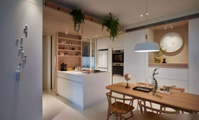 原木与绿植打造170㎡北欧原木风，巧用绿植，一不小心美爆你的家 - 家居知识