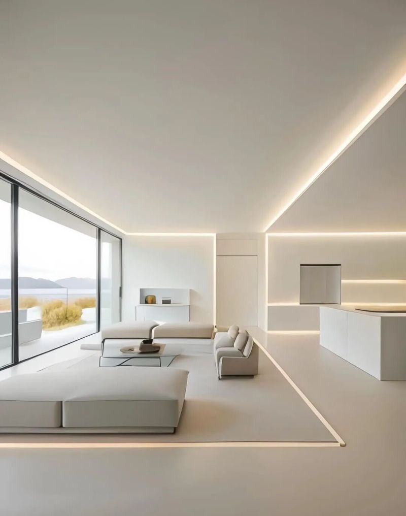 20款纯白极简风装修案例！高级不压抑，小户型也适配 - 家居知识