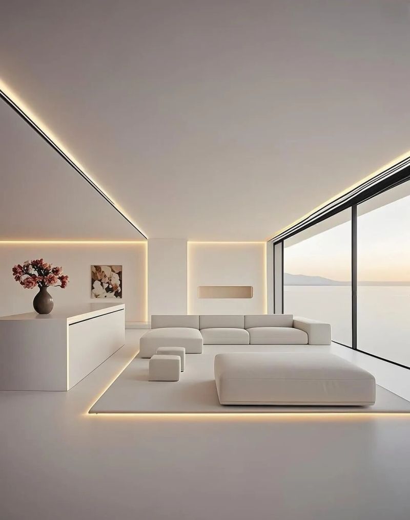 20款纯白极简风装修案例！高级不压抑，小户型也适配 - 家居知识