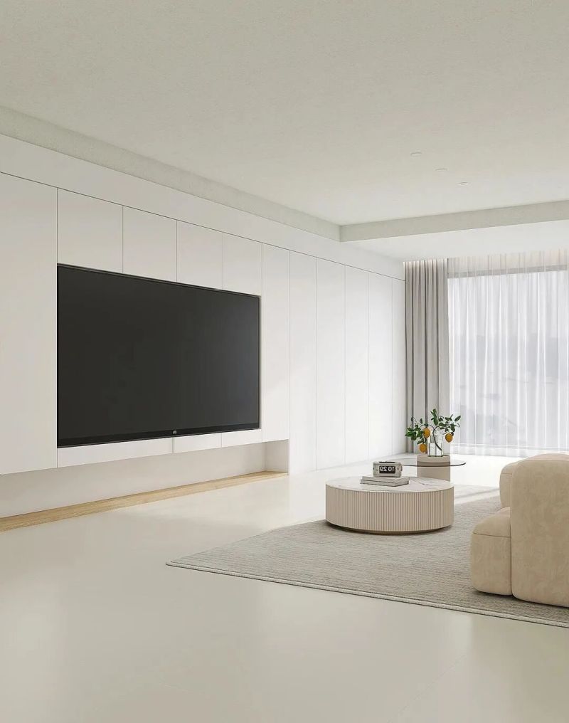 20款纯白极简风装修案例！高级不压抑，小户型也适配 - 家居知识
