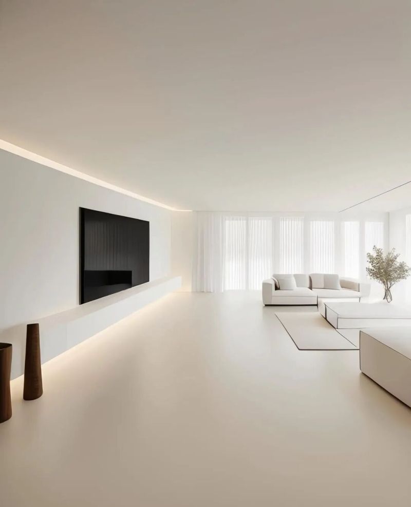 20款纯白极简风装修案例！高级不压抑，小户型也适配 - 家居知识