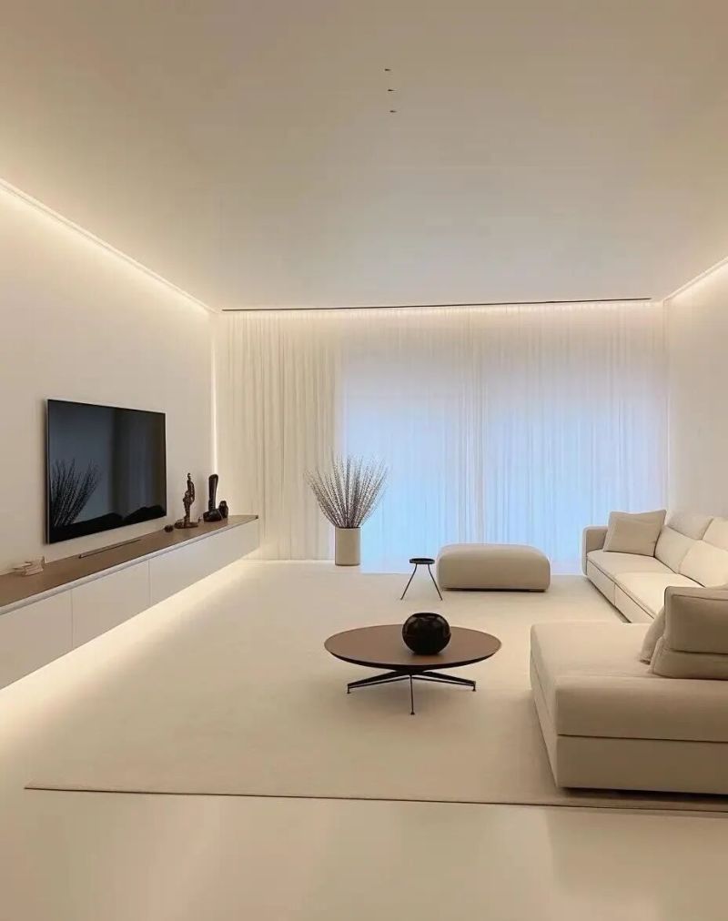 20款纯白极简风装修案例！高级不压抑，小户型也适配 - 家居知识