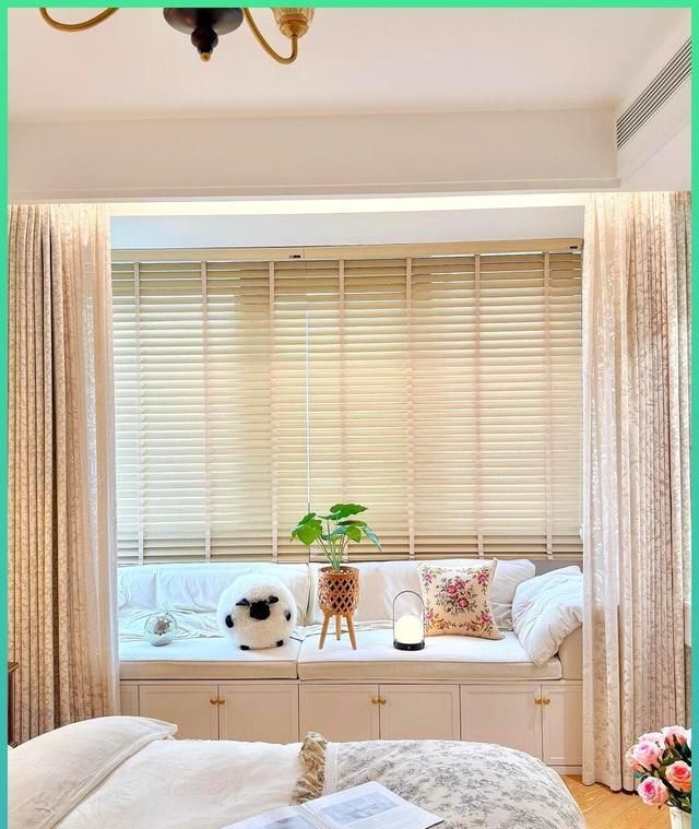 花8万装出奶油风小家，客厅卧室都治愈，邻居来参观直接抄作业！ - 家居知识