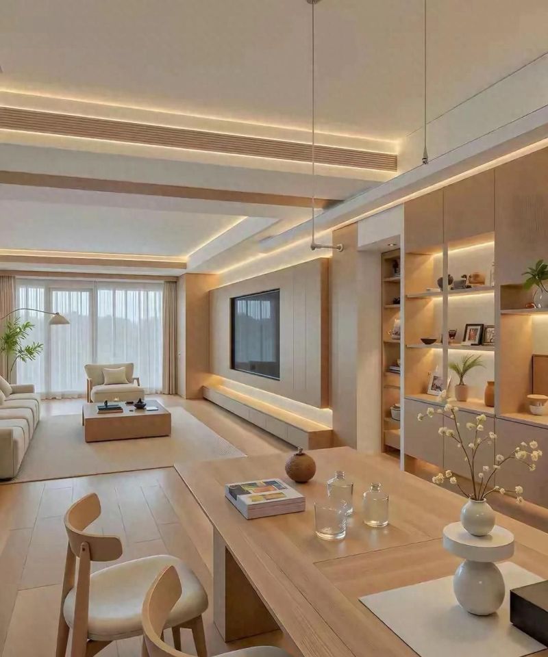 奶油风家居，自然温柔治愈系，大衣柜打造慵懒生活美学