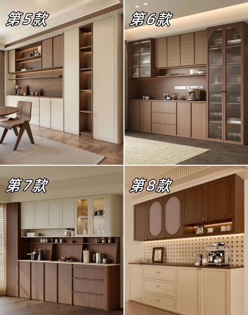 被中古风餐边柜美到了，狠狠拿捏氛围感！ - 家居知识