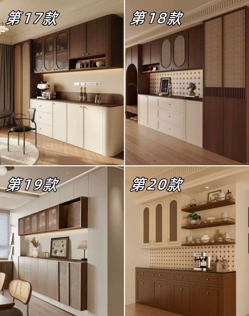 被中古风餐边柜美到了，狠狠拿捏氛围感！ - 家居知识