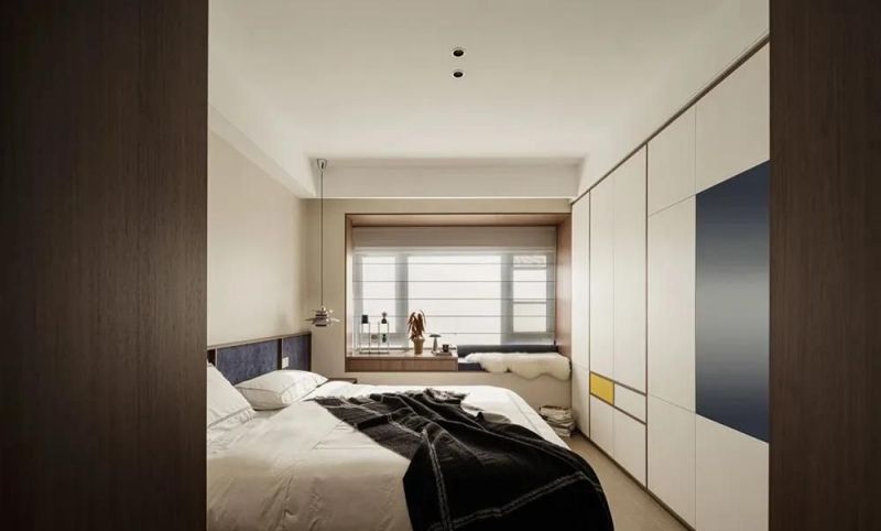 设计师以复古、包豪斯与孟菲斯混搭风格为基调进行改造 - 家居知识