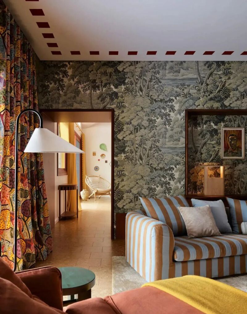 复古混搭风｜用色彩肌理解锁家的鲜活感 - 家居知识