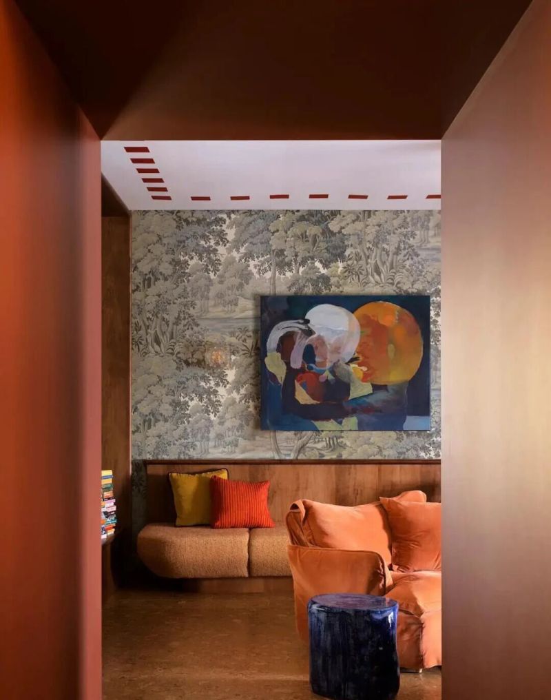 复古混搭风｜用色彩肌理解锁家的鲜活感 - 家居知识