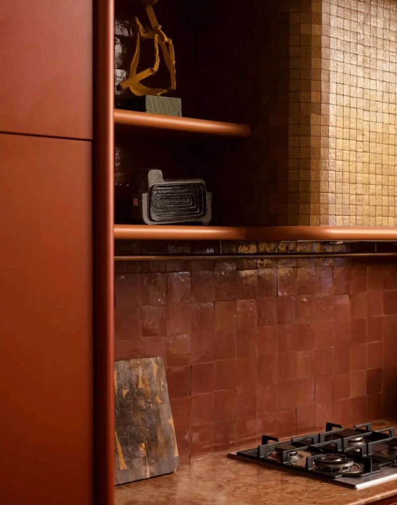 复古混搭风｜用色彩肌理解锁家的鲜活感 - 家居知识