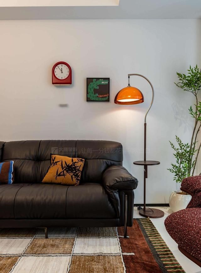 株洲装修设计：123㎡摩登复古风实景，在时光中缓缓升华 - 家居知识