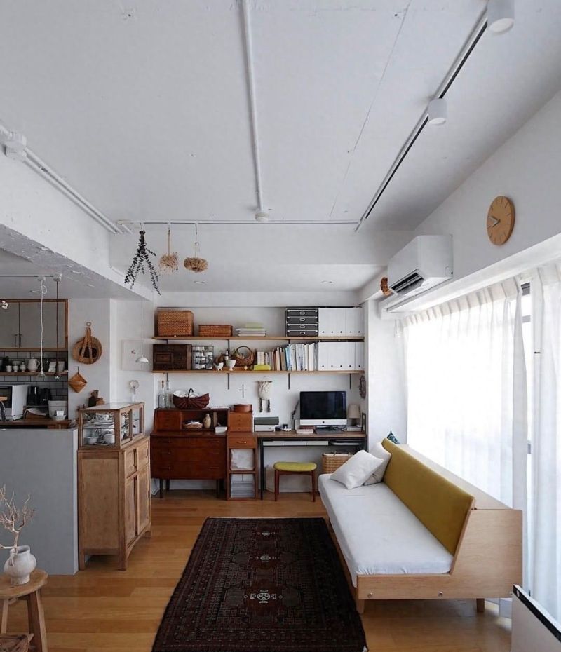 日式原木风小家，治愈系家居美学