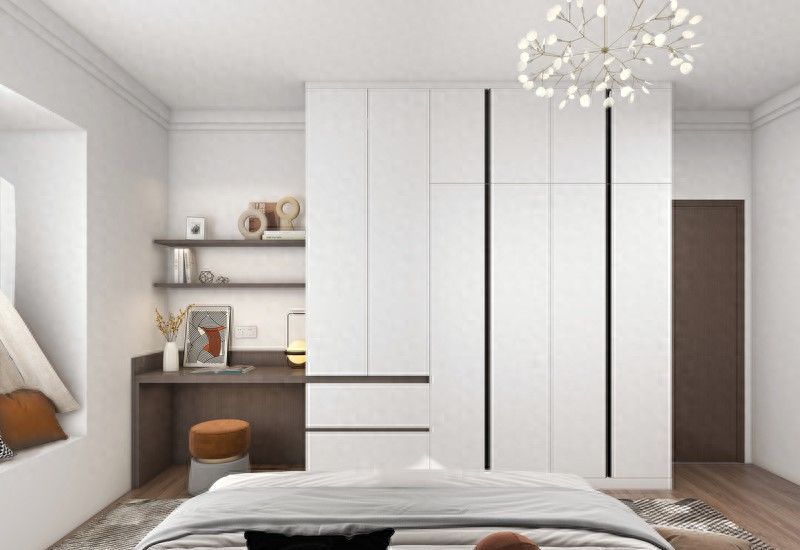 定制衣柜选分段式还是一柜到顶？看完这篇不再纠结！