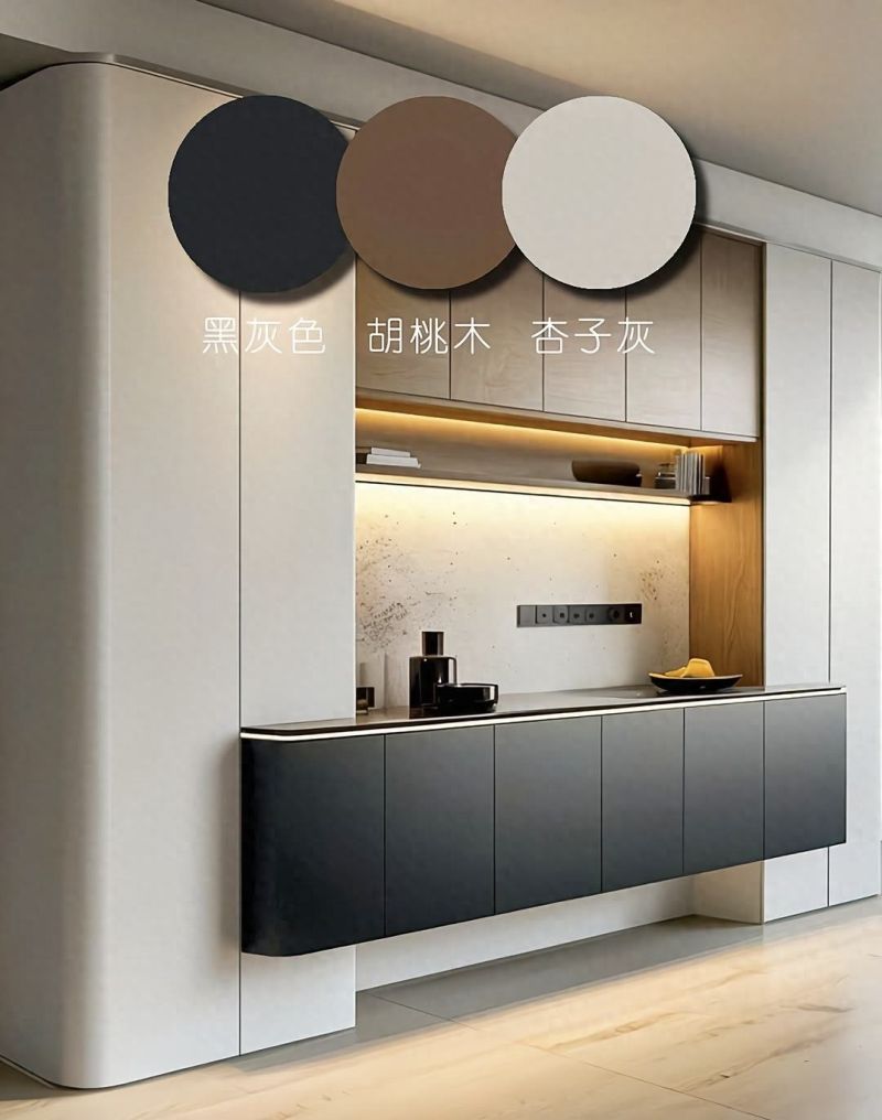 选对颜色，餐边柜瞬间美成家居焦点！