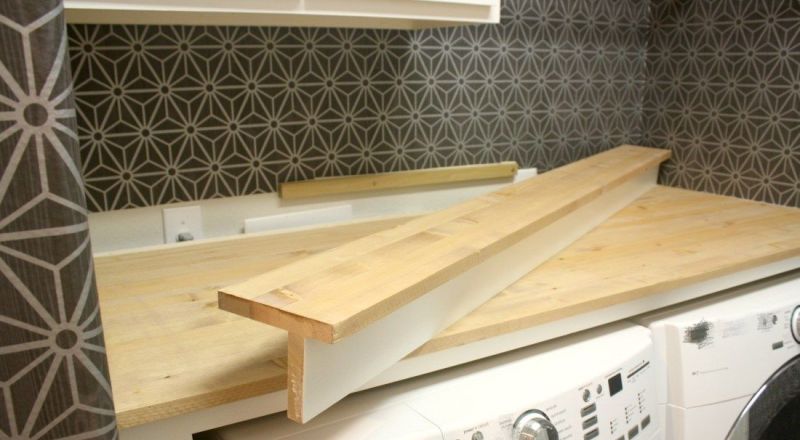 还是师傅想的周到，洗衣柜加30公分到台面，邻居定制都没我家实用 - 家居知识