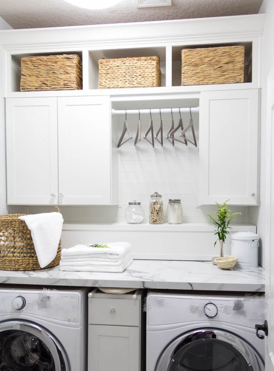 还是师傅想的周到，洗衣柜加30公分到台面，邻居定制都没我家实用 - 家居知识