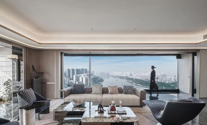 现代隐奢风，这才是顶奢的格局！ - 家居知识