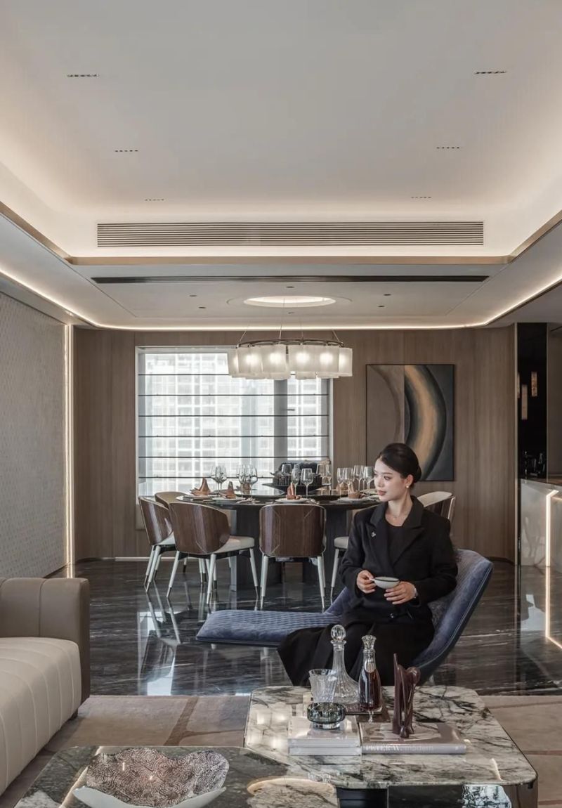 现代隐奢风，这才是顶奢的格局！ - 家居知识