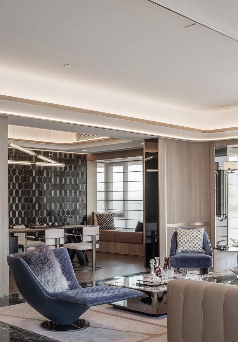 现代隐奢风，这才是顶奢的格局！ - 家居知识