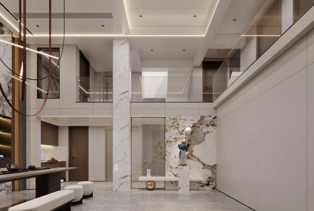 459㎡意式轻奢风别墅装修-诸暨中茂府 - 家居知识