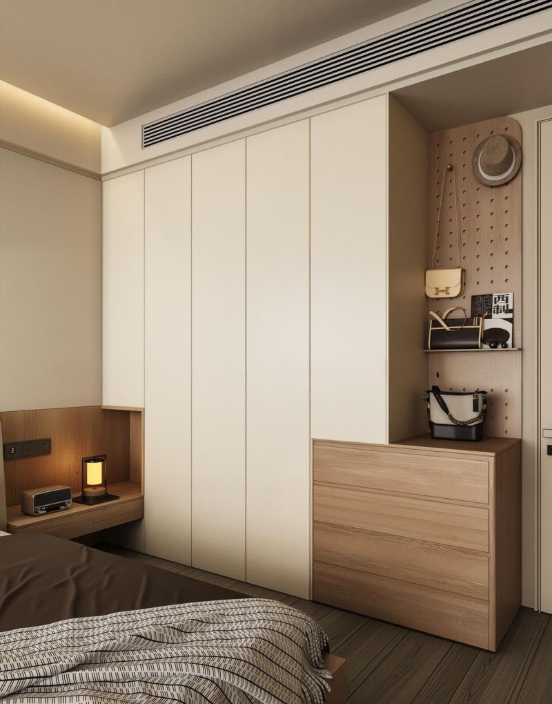 中古极简衣柜的优雅大气 - 家居知识