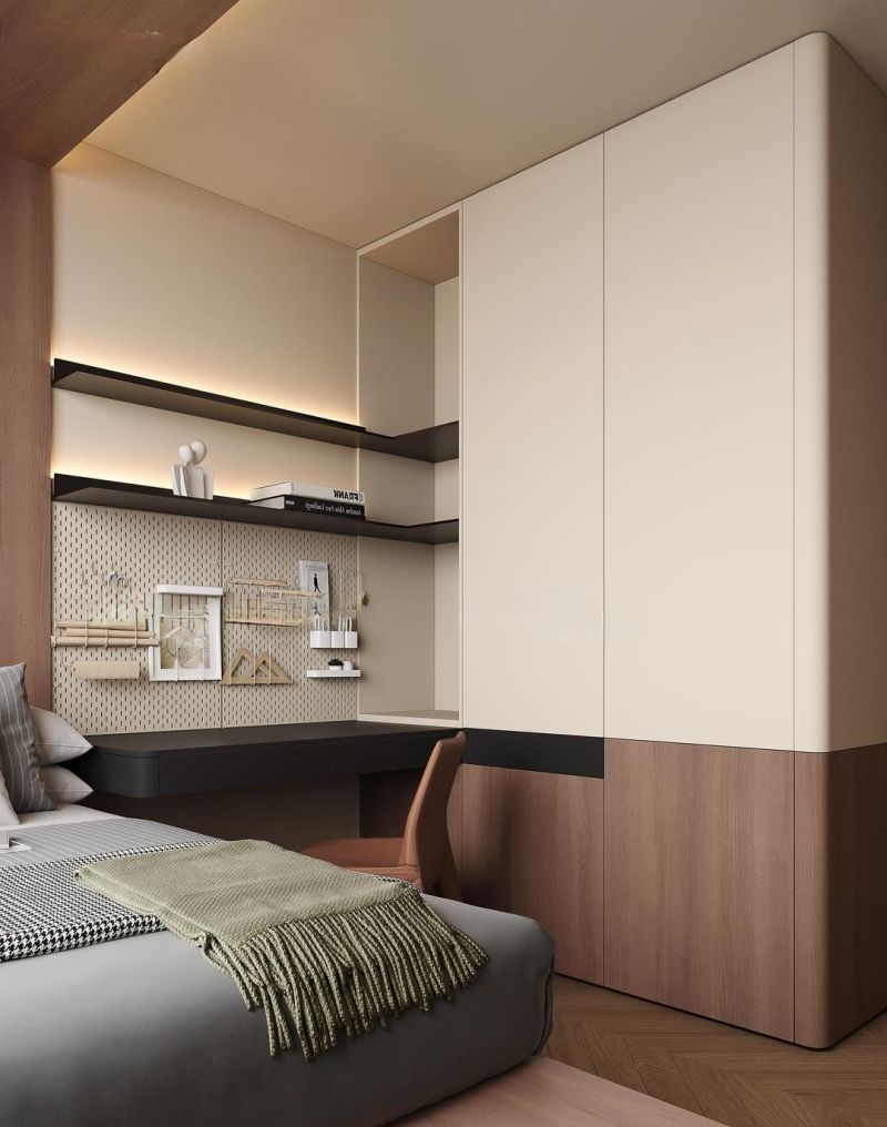 中古极简衣柜的优雅大气 - 家居知识