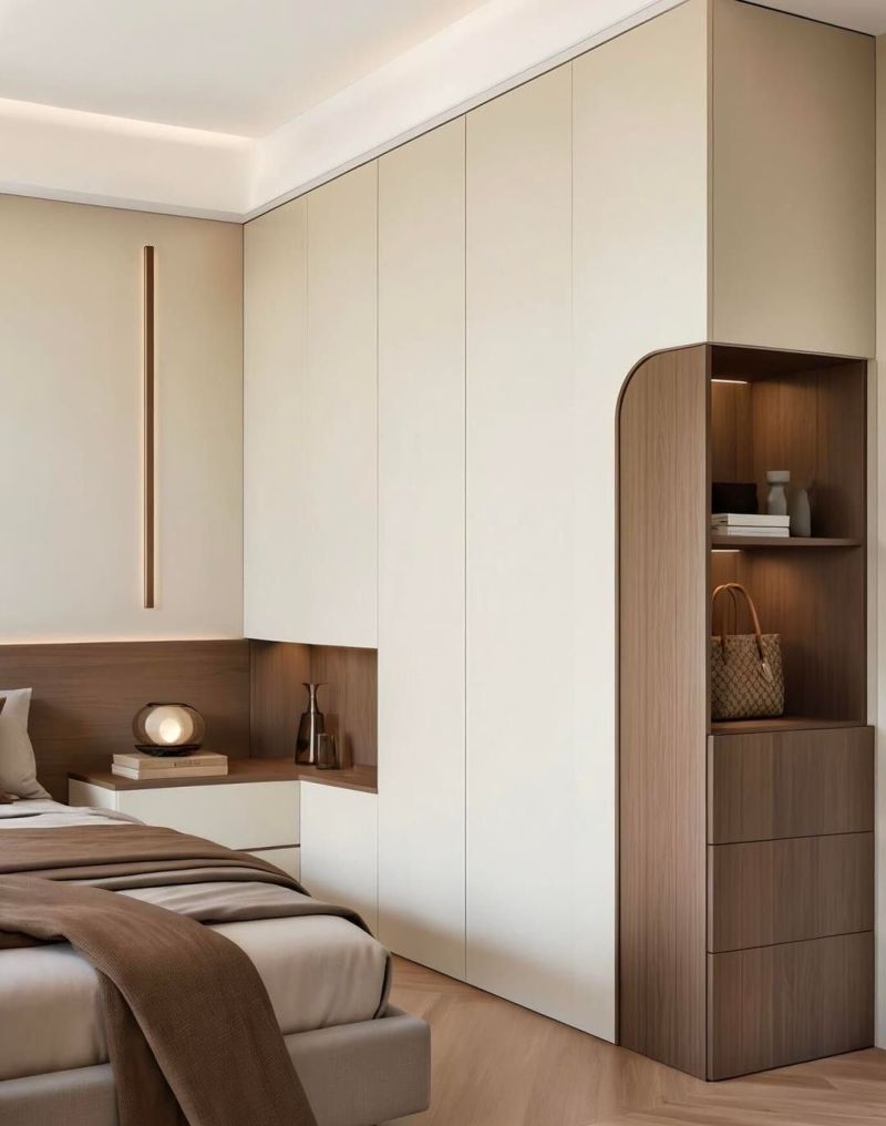 中古极简衣柜的优雅大气 - 家居知识