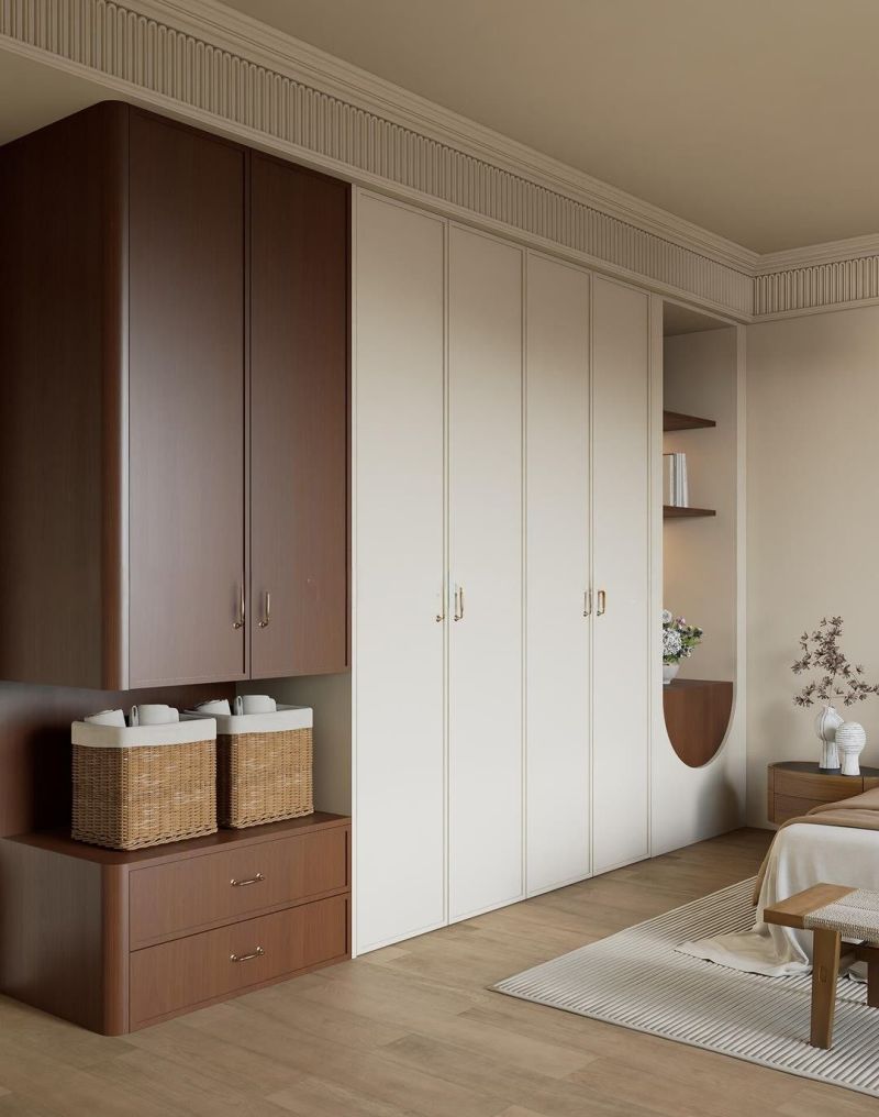 中古极简衣柜的优雅大气 - 家居知识