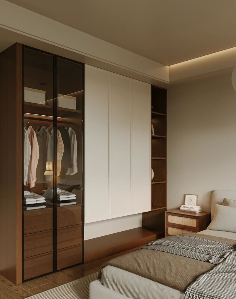 中古极简衣柜的优雅大气 - 家居知识