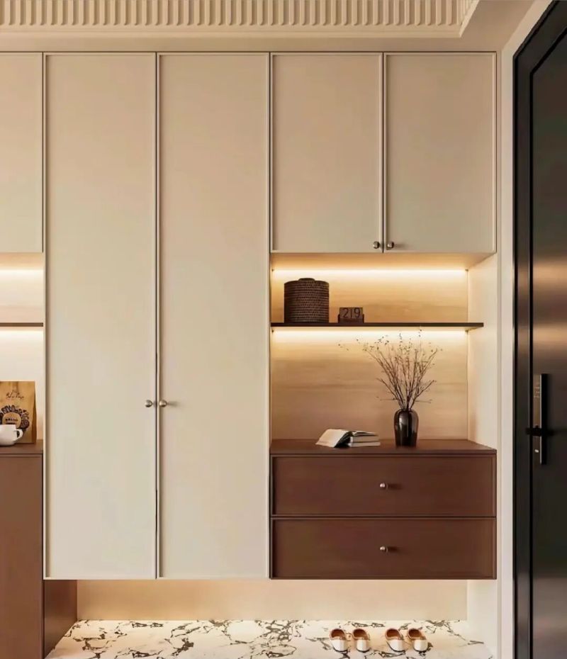 法式＋中古玄关柜搭配美出新高度 - 家居知识