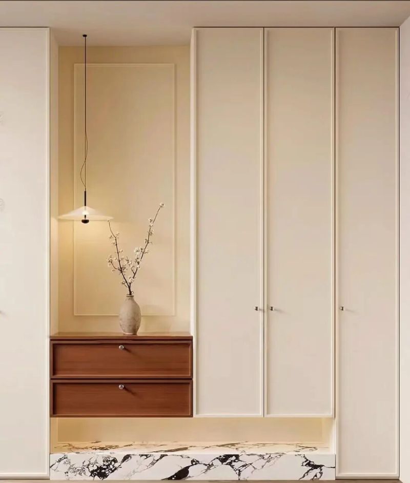 法式＋中古玄关柜搭配美出新高度 - 家居知识