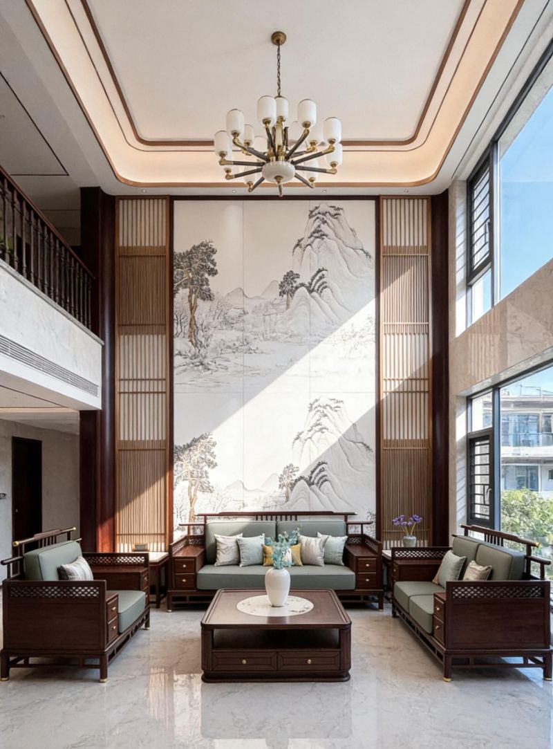 如果你家新中式这样装，朋友都夸你家有品位这就是新中式的韵味。 - 家居知识