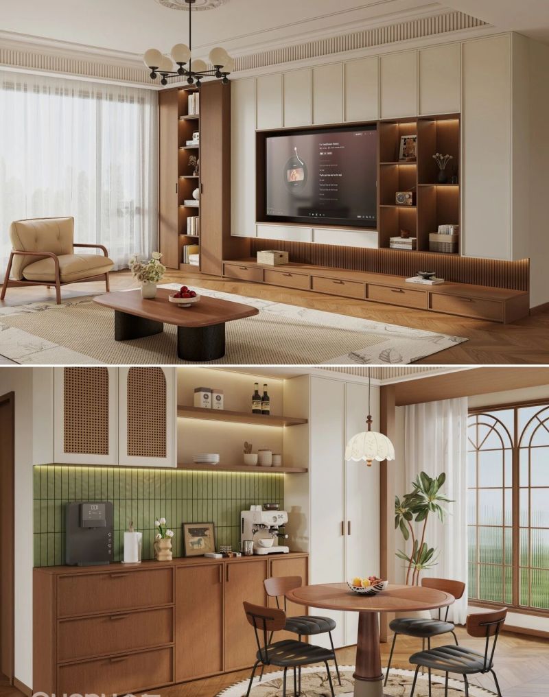 全友合集丨中古风的5种打开方式，看完装修更省心！ - 家居知识