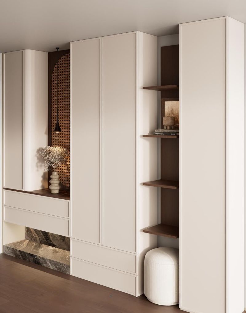 一眼爱上的入户玄关柜设计 - 家居知识