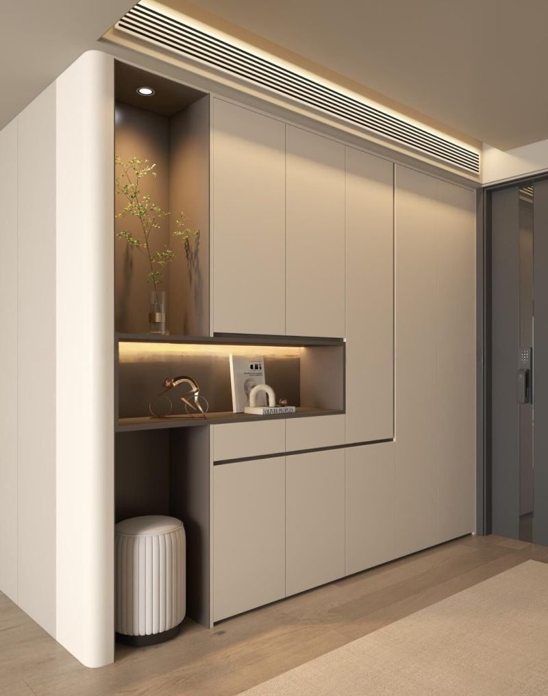 一眼爱上的入户玄关柜设计 - 家居知识